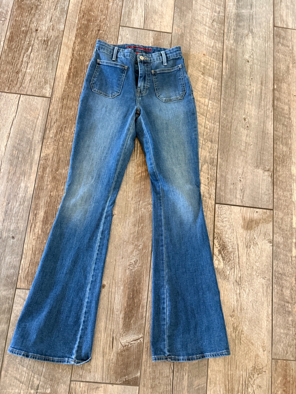 Lucky Brand Blue Flare Jeans
